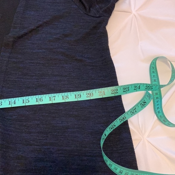 George Navy blue and black long sleeve knit fooler sweater size 1x - Picture 8 of 11